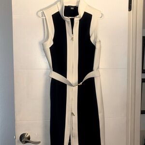 Blue and White TH Dress